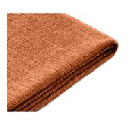 Lisa Design Housse en velours texturé - Serena 3 places - Rouille