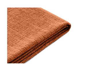 Lisa Design Housse en velours texturé - Serena 3 places - Rouille
