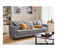 Lisa Design Jake Canapé 3 places convertible - Gris clair