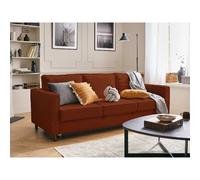 Lisa Design Jake Canapé Convertible - Rouille