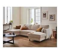 Lisa design Jake canapé panoramique - Beige