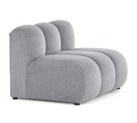 Lisa design Module d'assise canapé modulable Debbie - Gris