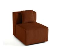 Lisa design Module de canapé Arty - Terracotta