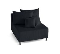 Lisa design Module de canapé Edinburg - Noir