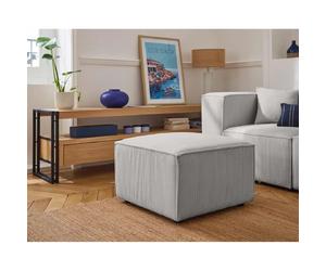 Lisa design pouf rond Arty - Gris clair