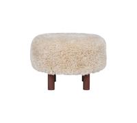 Lisa design pouf rond Mani - Beige