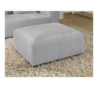 Lisa design pouf velours côtelé - Gris clair