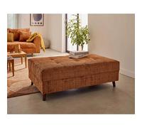 Lisa design pouf velours - rouille