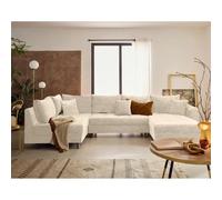 Lisa design Rune canapé panoramique - Beige