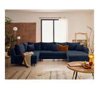 Lisa design Rune canapé panoramique - Bleu