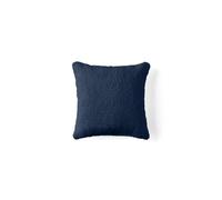 Lisa Design Rune coussin bouclette 37x37 - Bleu nuit