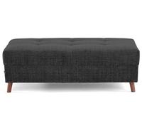Lisa Design Rune - Pouf en Velours texturé