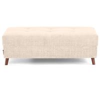 Lisa Design Rune - Pouf en Velours texturé