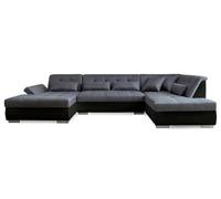 Lisa Design Vermont - canapé panoramique d'angle Droit - 7 Places - XXL