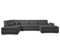 Lisa Design Vermont - canapé panoramique d'angle Gauche - 7 Places - XXL