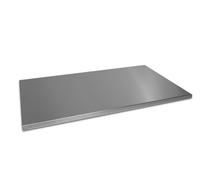 LISA - Plan Pro - Planche à pâtisserie en acier inoxydable 100x55 cm