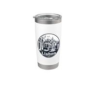 Lisbonne Gobelet isotherme en acier inoxydable double paroi