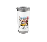 Lisbonne Gobelet isotherme en acier inoxydable double paroi