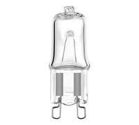 LISOCLU G9 Lampe halogène haute tension 120V/220V Ampoule-25W/30W/40W/60W - 3000K Blanc chaud pour mur de four à quartz (120V 30W/1pcs)