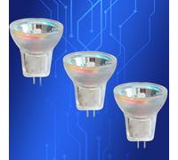 LISOCLU GZ4 ampoule halogène (3pcs) -économie d'énergie 12v 350lm 100cpi GZ4 MR-8 lampe halogène pour votre salon!(35W/12V)