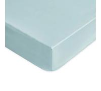 Lisola Drap housse 100 % coton percale 200 TC, élastique, fabriqué en Italie, 90 x 200 x 30 cm, couleur unie. Modèle : Milan