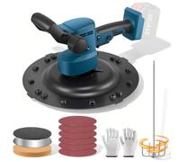 Lisseur mural sans fil, 38 cm, 7 niveaux, 3,6 kg, compatible avec Makita 18 V