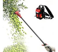 Lissontine Récolteuse d'Olives Peigne Fruits Outillage | Outil de Jardinage Pratique avec Perche Télescopique pour Une Cueillette Rapide des Fruits.(250W)