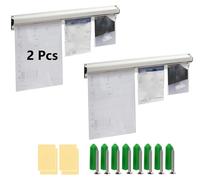 Liste de commandes comprenant un ensemble de 2 supports de 25 cm pour maintenir les commandes, idéal pour les restaurants et les bureaux
