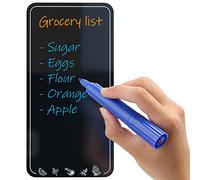 Liste De Courses Magnetique Frigo - Tableau Magnetique Noir Effacable 22x11 CM Liste Courses Magnétique Frigo Tableau Cuisine - Planning Frigo Magnetique Tableau Organisateur Tableaux Mémo