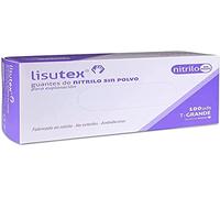 Lisutex Lot de 100 gants en vinyle sans poudre Taille L