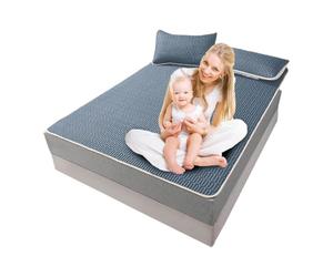 lisutupode Drap de lit d'été, Tapis de lit pour Chambre à Coucher d'été | 70,87x78,74 Pouces Tapis de Sensation de fraîcheur - Tapis de Sentiment Frais d'étudiant d'école de Style Simple pour Le