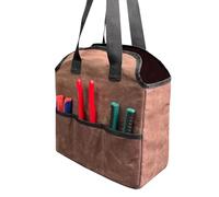 lisutupode Organisateur de toile cirée de grande capacité de 450 g - Rangement d'outils - Pour atelier de menuiserie, fleuriste, homme, cadeau, véhicules et projets