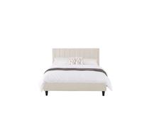 Cambridge lit 140x190 cm en velours beige