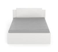 Lit 2 Places Adulte - 140 x 190/200 cm - Life - Fabriqué en France - Garantie 2 Ans