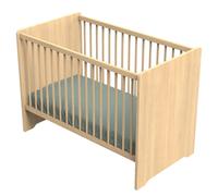 Sauthon Chambre bébé Cannelle – Lit 60 x 120 cm chêne miel vanille marron