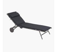 Lit bain de soleil LAFUMA Miami II BeComfort - Gris Foncé