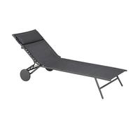 Lafuma Chaise longue Miami II Batyline Duo Obsidian
