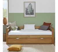 Lit Banquette Gigogne Bois Massif Ivy Bois 90X200