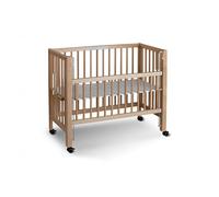 tiSsi lit MAXI sommier tapissier 95x55x96 cm couleur naturelle