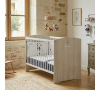 Lit Bébé À Barreaux - Smile Beige 60X120
