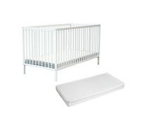 - Lit bébé avec matelas ESSENTIEL en bois