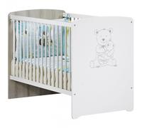 Lit bébé avec tiroir Teddy (60 x 120 cm)