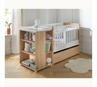 Sauthon - Lit combiné évolutif Nova 60 x 120 cm blanc lin
