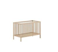 Lit Bébé Dino 60x120 Cm Naturel