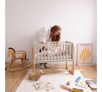 Lit bébé et cododo 4 en 1 Hato avec matelas