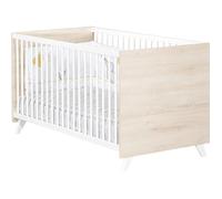 Lit bébé évolutif - 140x70cm - Babyprice Scandi naturel - En bois
