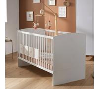 Lit Bébé Évolutif 70x140 - Little Big Bed - Têtes De Lit Panneaux - Milann Blanc 70X140