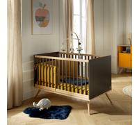 Lit Bébé Évolutif - Boreale Gris 70X140