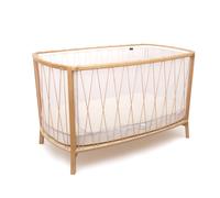 Lit bébé évolutif Kimi Bois de rose + Matelas