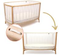 Lit bébé évolutif Kimi Mousse V2 Desert (60 x 120 cm)